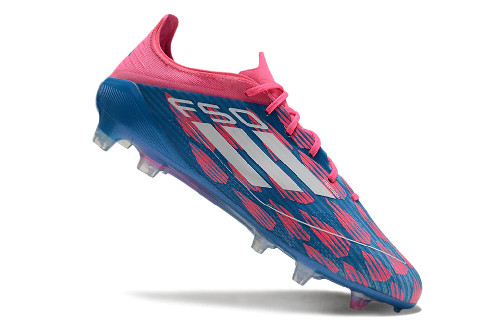 Chuteira Adidas F50 X Campo - Rosa/Azul
