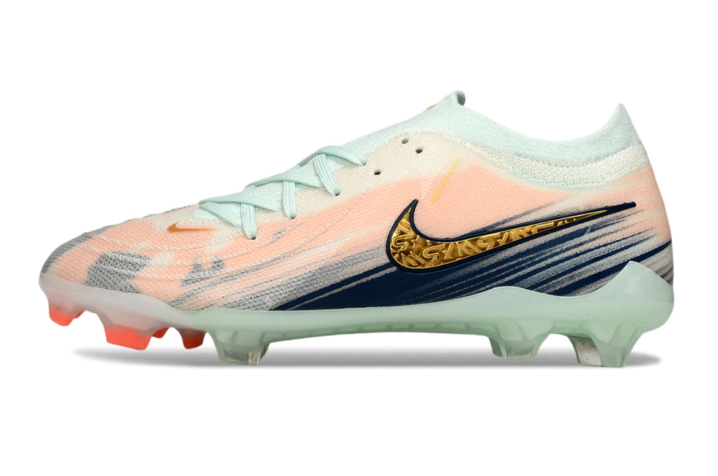 Chuteira Nike Phantom GX2 Elite Campo FG - Branco/Azul