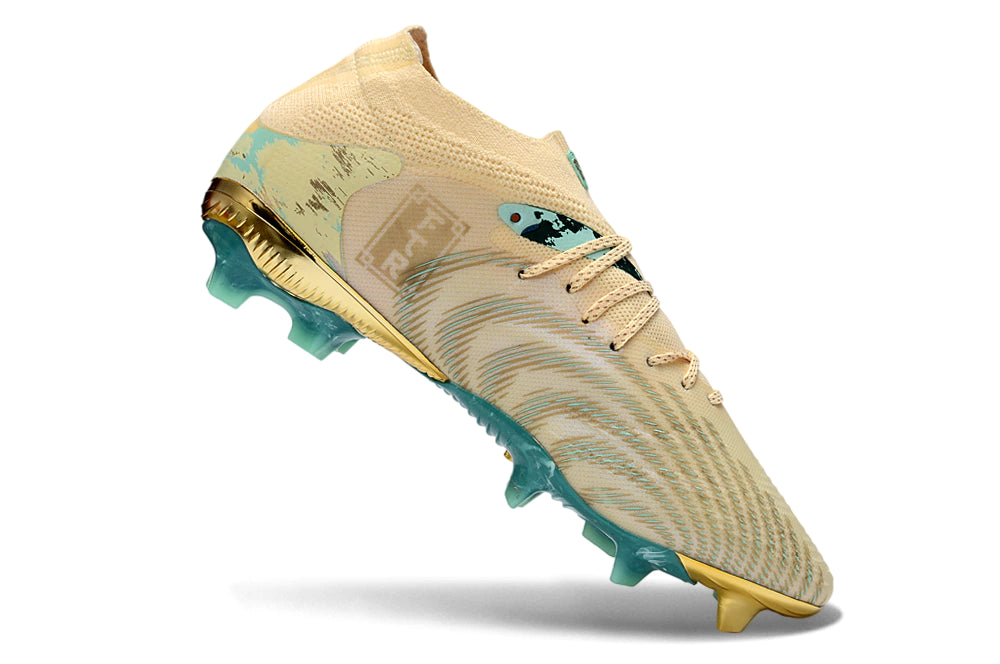 Chuteira Puma Future 8 Ultimate Low Campo FG - Dourado