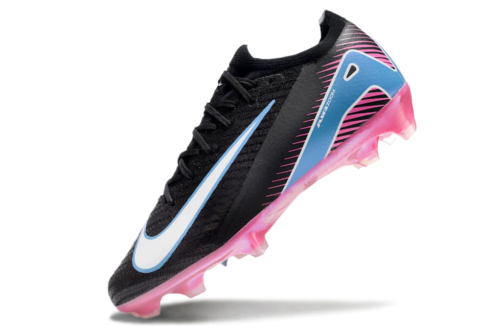 Chuteira Nike Air Zoom Mercurial Vapor 16 Elite FG - Preto/Azul/Rosa
