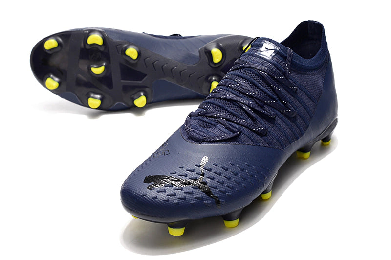 Chuteira Puma Future Z 1.3 Campo FG/AG - Azul/Verde