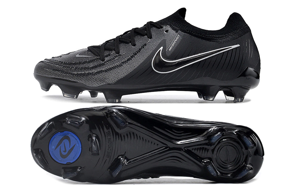 Chuteira Nike Campo Phantom GX2 Elite Campo FG - Preto/Branco