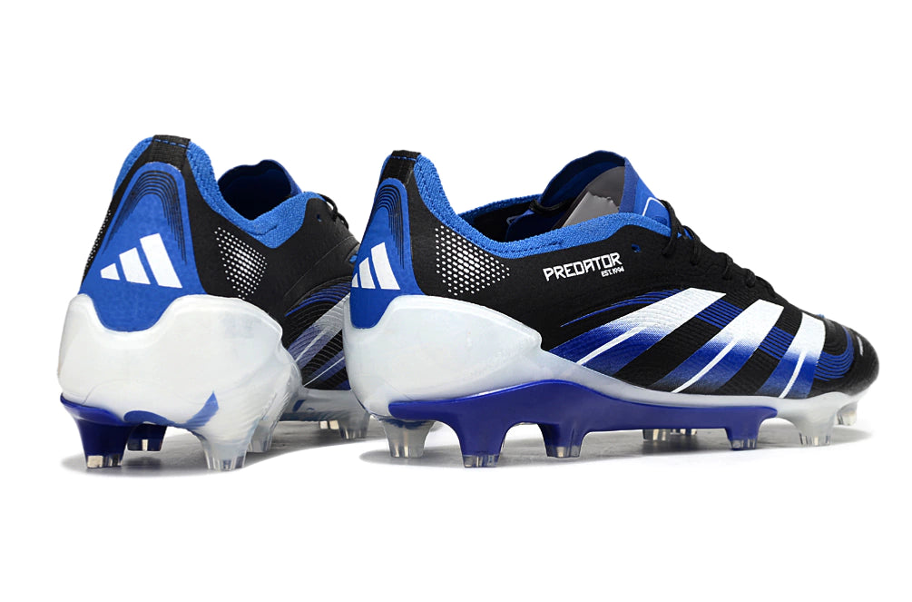 Chuteira Adidas Predator Elite 25 Campo FG - Preto/Azul