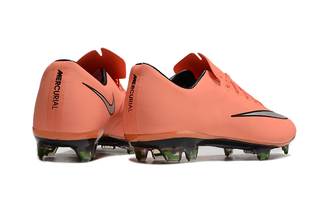 Chuteira Nike Mercurial Vapor 10 FG - Laranja/Cinza