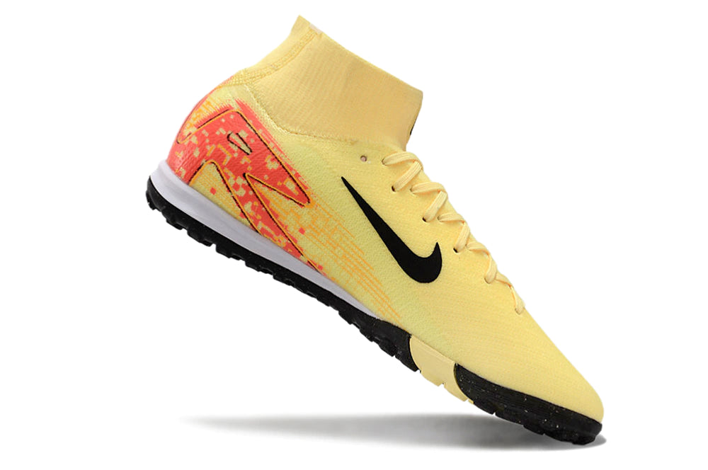 Chuteira Nike Mercurial Superfly 10 Elite Society - Laranja/Preto
