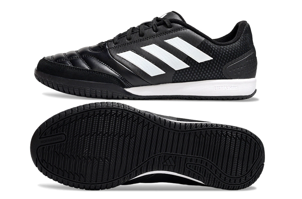 Chuteira Adidas Top Sala Futsal - Preto/Branco
