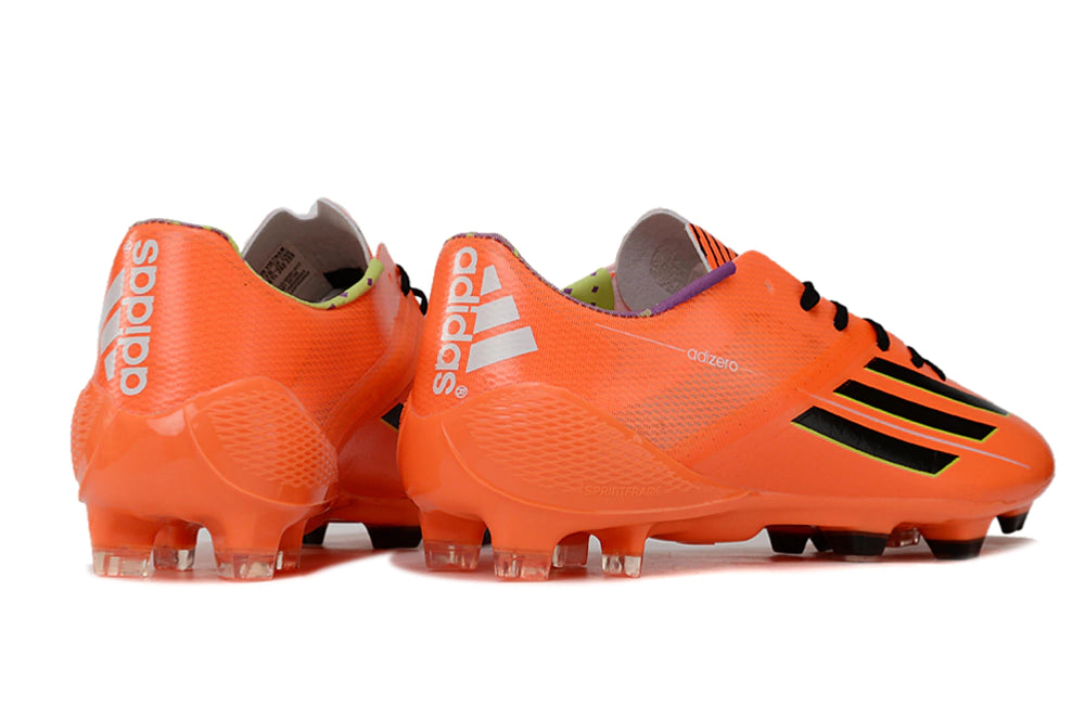 Chuteira Adidas F50 X Campo - Laranja/Preto