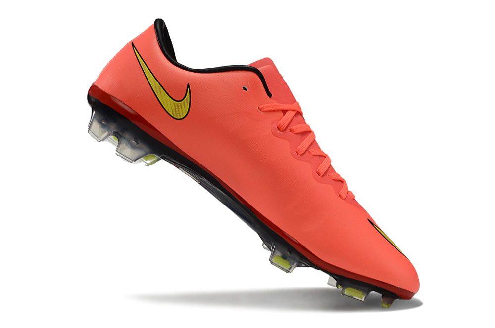 Chuteira Nike Mercurial Vapor 10 FG - Laranja/Amarelo