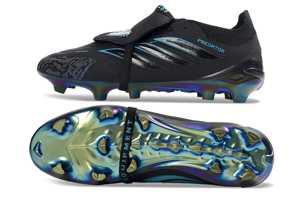 Chuteira Adidas Predator Tongue 26 Elite FG - Preto
