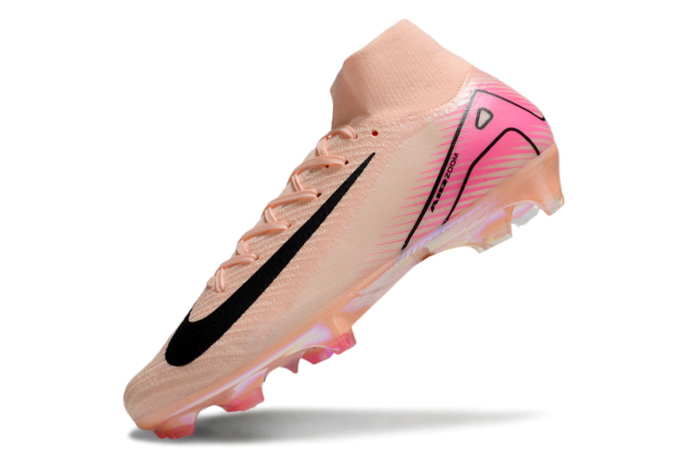 Chuteira Nike Air Zoom Mercurial Superfly 10 Elite Campo - Rose