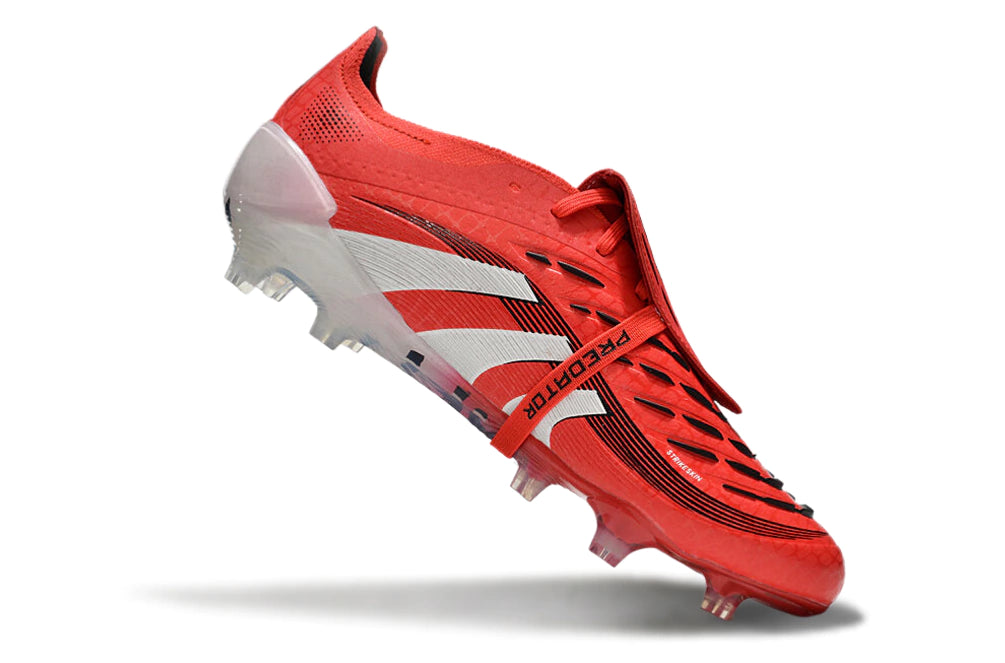 Chuteira Adidas Predator Elite Tongue 25 Campo FG "Pure Victory"