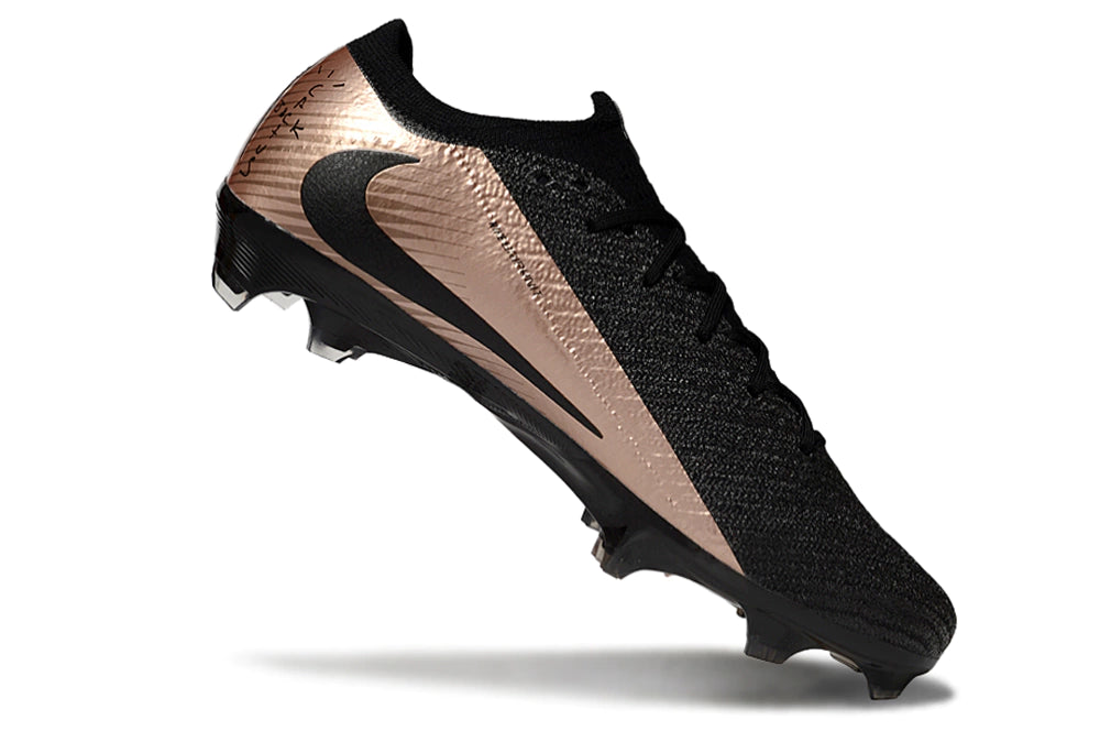 Chuteira Nike Air Zoom Mercurial Vapor 16 Elite FG - Preto/Marrom