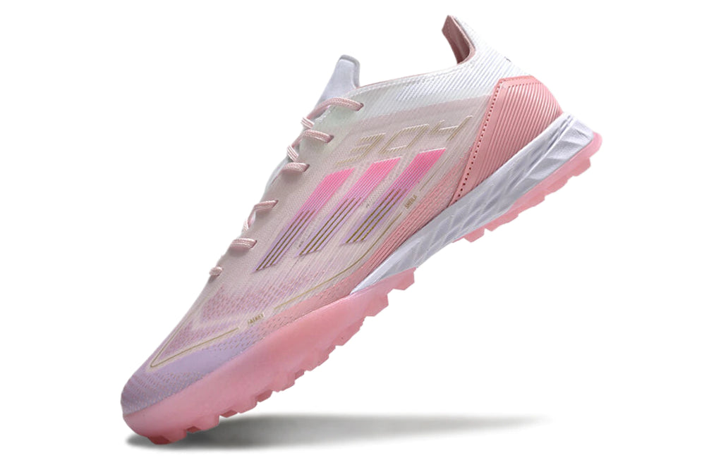 Chuteira Adidas X F50 Elite Society - Rosa/Branco