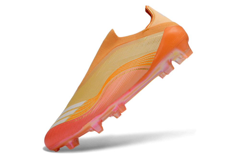 Chuteira Adidas F50 X Laceless Campo - Laranja