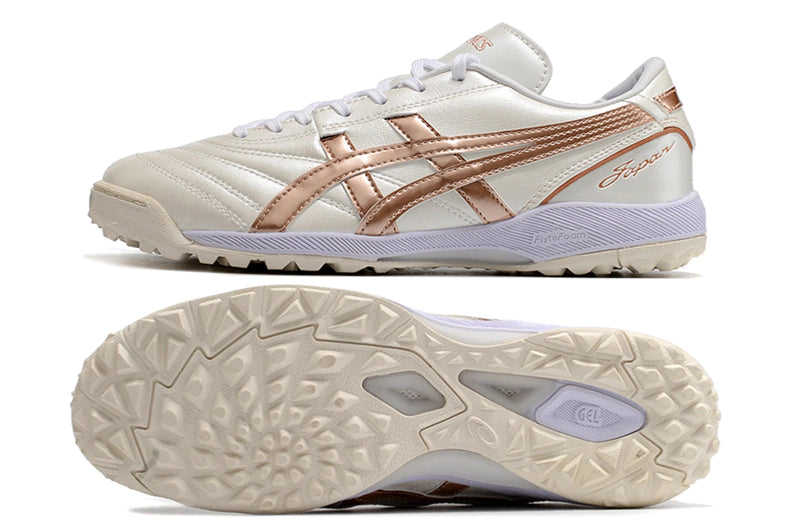 Chuteira Asics Japan Society - Branco/Bege