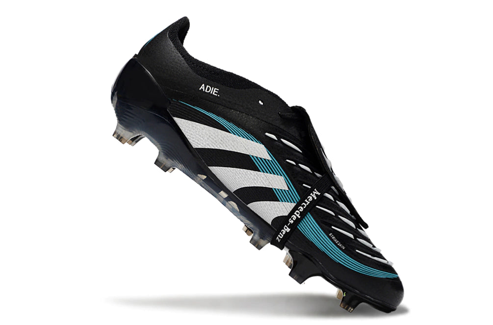 Chuteira Adidas Predator Elite Tongue 25 Campo FG - PRETO/Branco