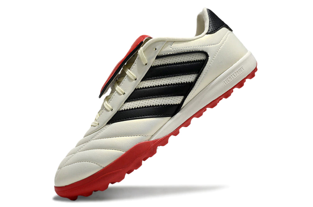 Chuteira Adidas Copa Gloro 2 Society - Bege/Laranja