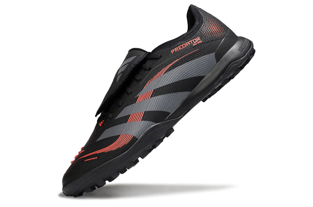 Chuteira Adidas Predator Tongue Elite 25 Society "Stealth Victory"