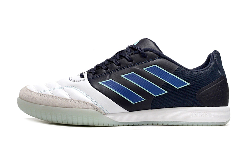 Chuteira Adidas Top Sala Futsal - Branco/Azul