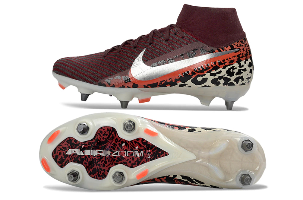 Chuteira Nike Air Zoom Mercurial Superfly 10 Elite SG - Marrom