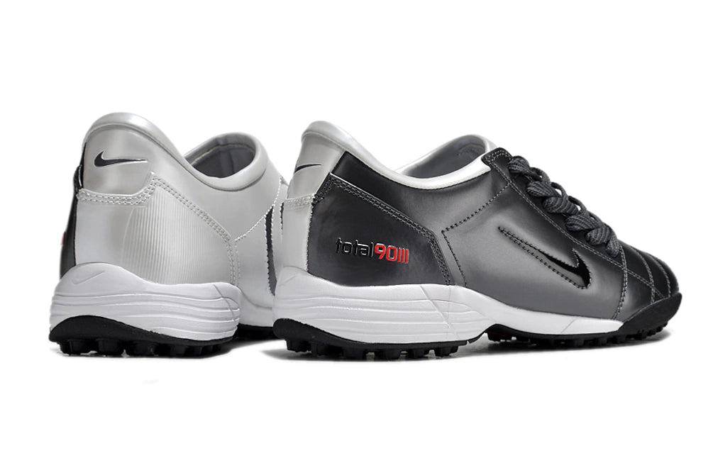 Chuteira Nike Total 90 Society - Branco/Cinza/Preta