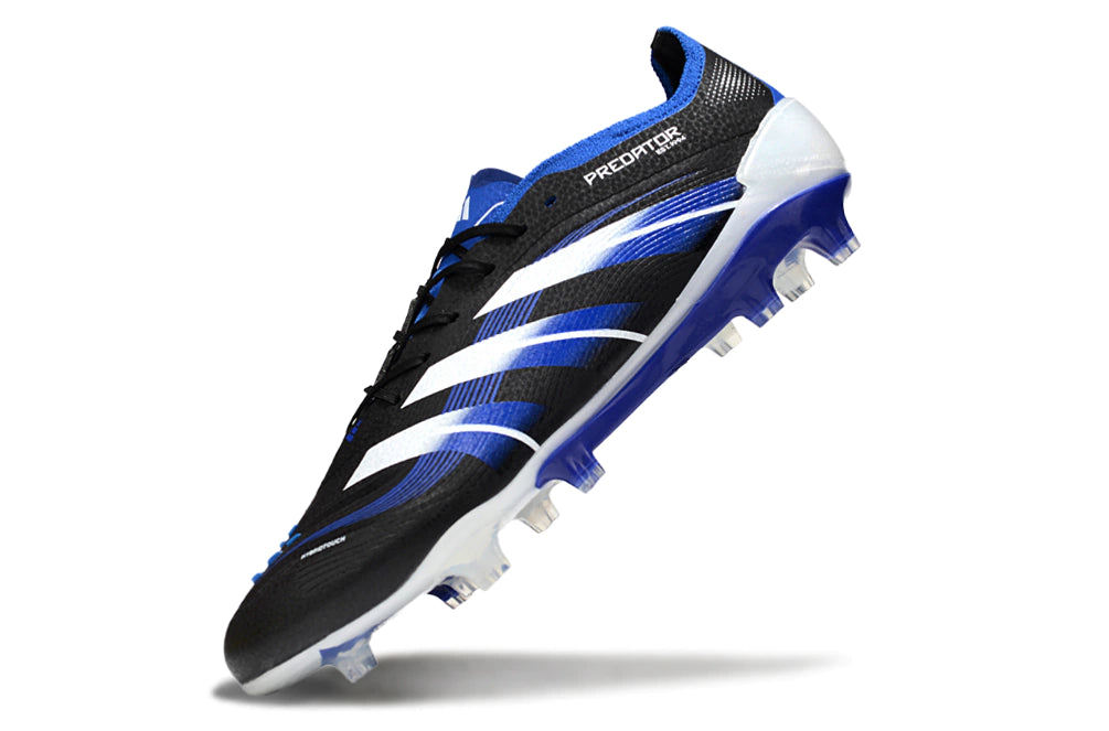 Chuteira Adidas Predator Elite 25 Campo FG - Preto/Azul