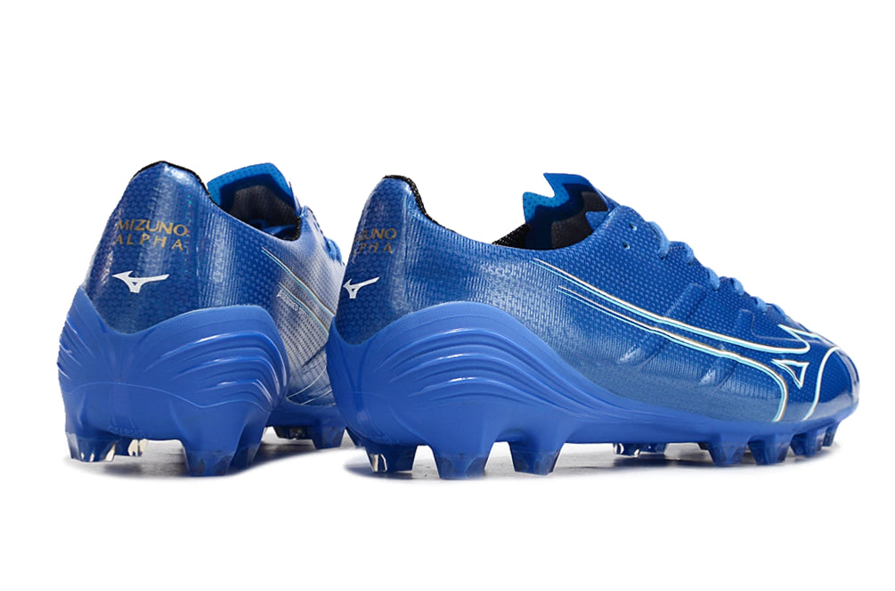 Chuteira Mizuno Alpha Japan FG - Azul