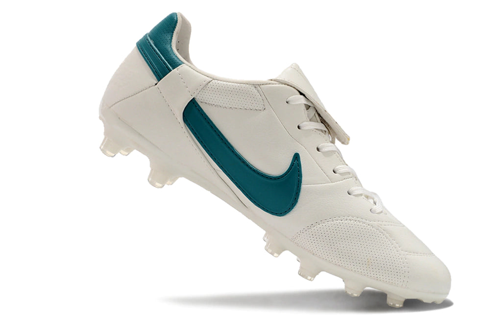 Chuteira Nike Premier 3 FG - Bege/Verde