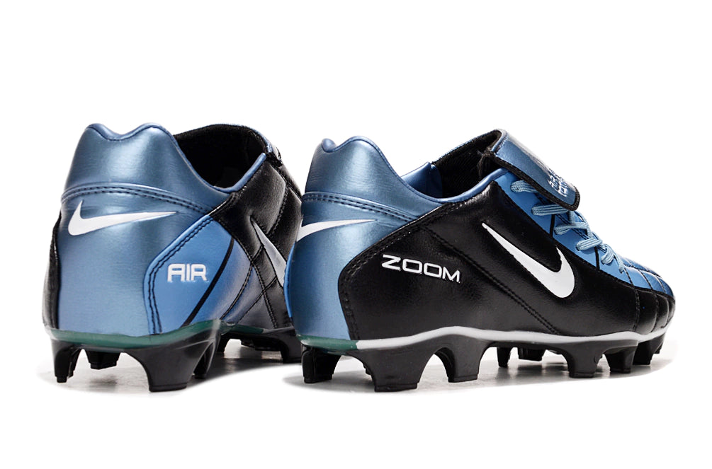 Chuteira Nike Total 90 Campo - Preto/Azul