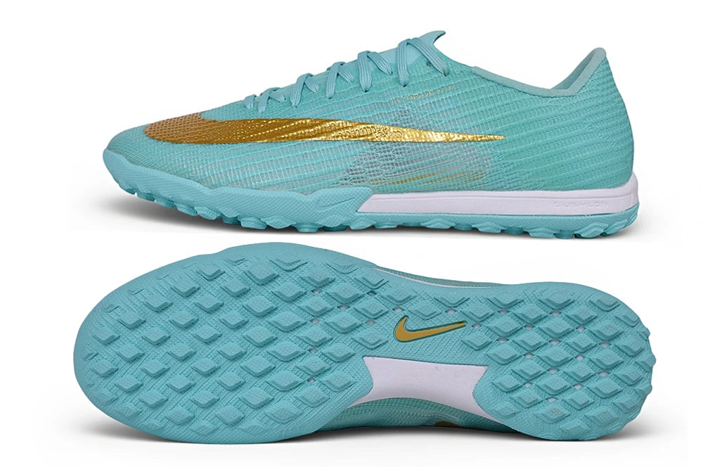 Chuteira Nike Mercurial Superfly 11 Society - Azul/Dourada