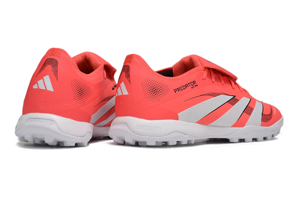 Chuteira Adidas Predator Tongue Elite 25 Society "Pure Victory"