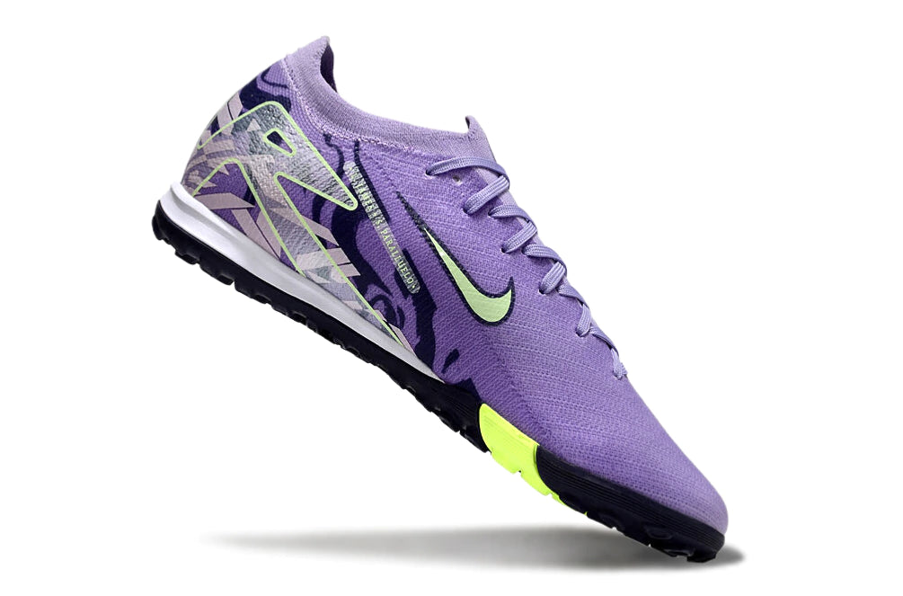 Chuteira Nike Mercurial Vapor 16 Elite Society - Roxo/Branco/Verde