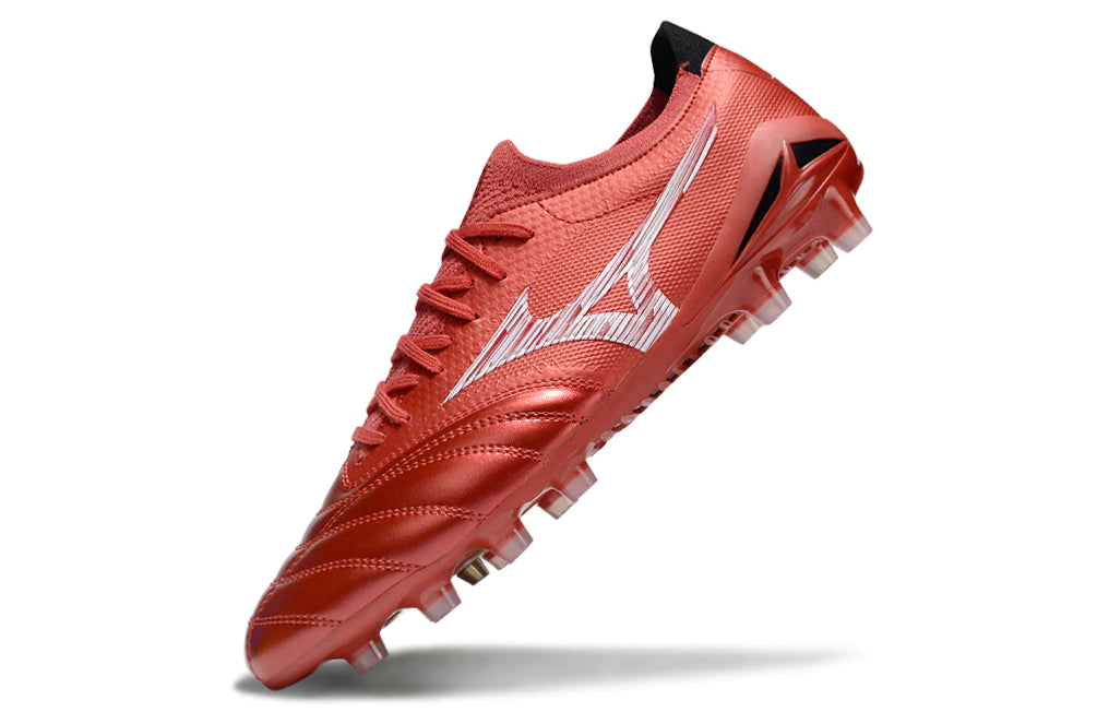 Chuteira Mizuno Morelia Neo 4 Campo - Vermelho
