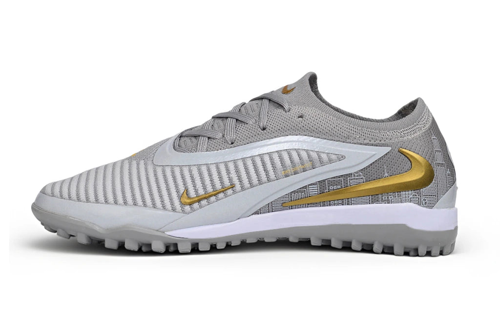 Chuteira Nike Phantom 6 Elite Society TF - Cinza