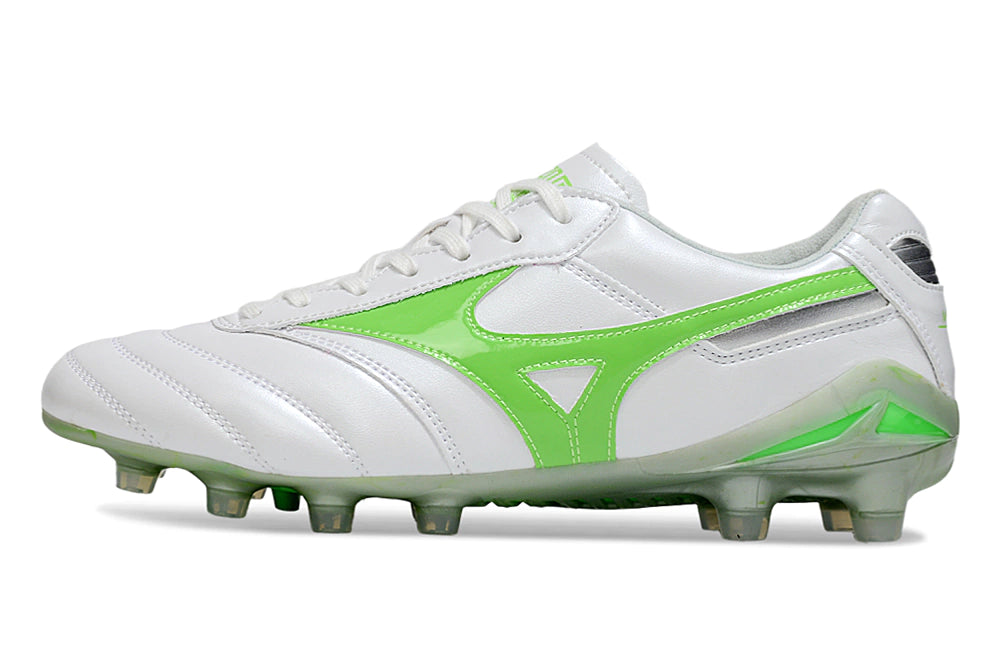 Chuteira Mizuno Morelia Neo Campo - Branco/Verde