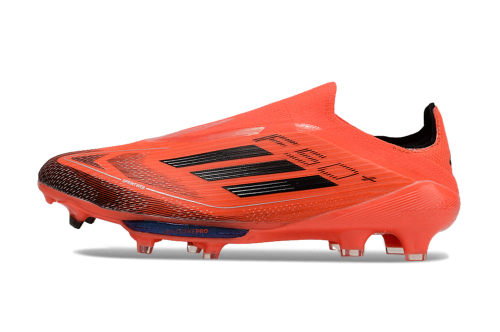Chuteira Adidas F50+ Elite Campo - Preto/Vermelho