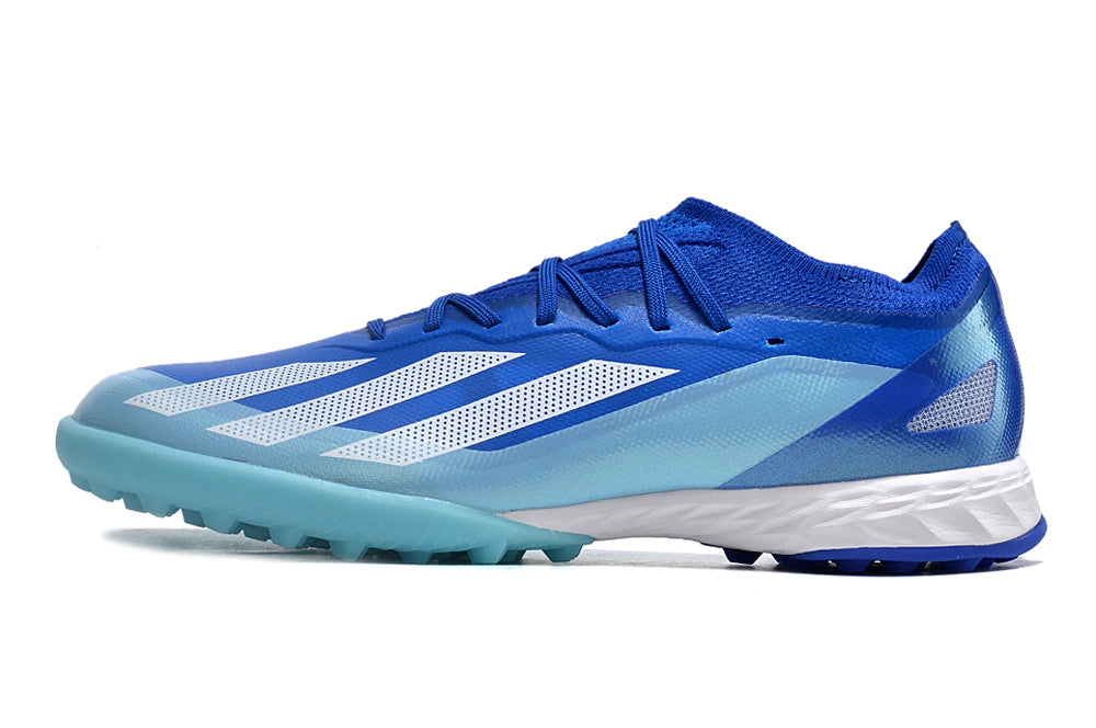 Chuteira Adidas X CrazyFast.1 Society TF "Marine Rush"