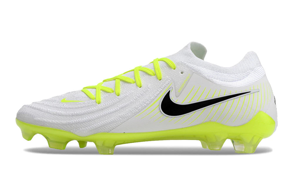 Chuteira Nike Campo Phantom GX2 Elite Campo FG - Branco/Verde
