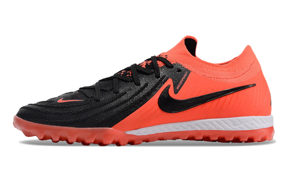 Chuteira Nike Phantom GX 2 Elite Society TF - Preto/Vermelho