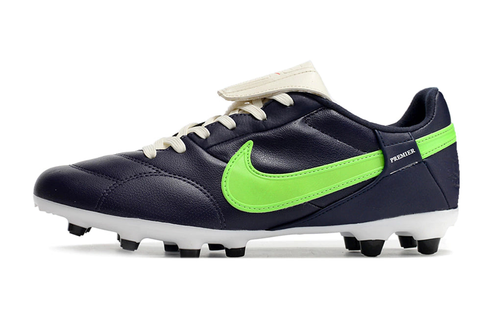Chuteira Nike Premier 3 FG - Azul/Verde