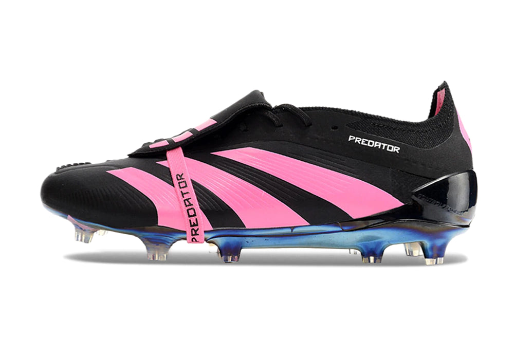 Chuteira Adidas Predstrike Elite Campo - Preto/Rosa