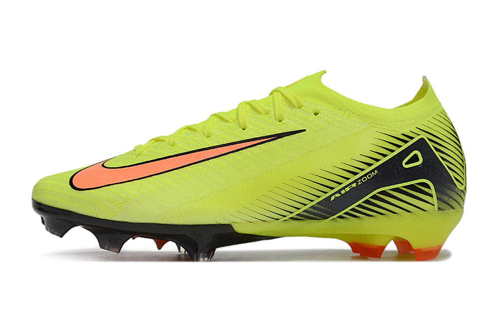 Chuteira Nike Air Zoom Mercurial Vapor 16 Elite FG - Verde/Laranja
