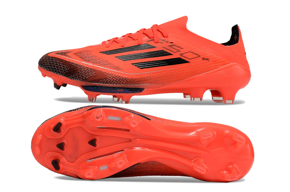 Chuteira Adidas F50.1 Elite Campo - Vermelho/Preto