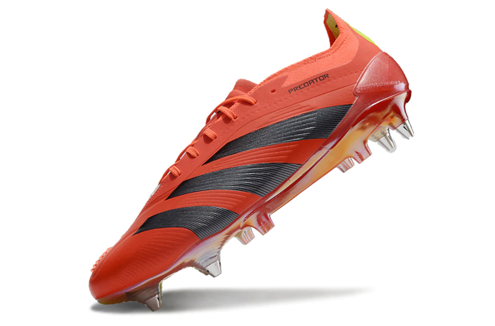 Chuteira Adidas Predator Elite SG - Preto/Laranja