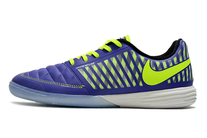 Chuteira Nike Lunar Gato Futsal - Roxo/Amarelo
