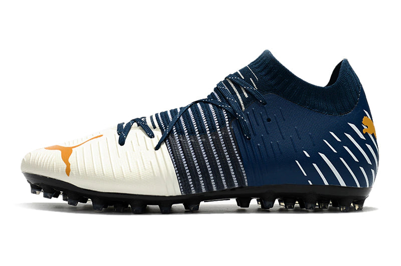 Chuteira Puma Future Z 1.1 MG - Branco/Azul