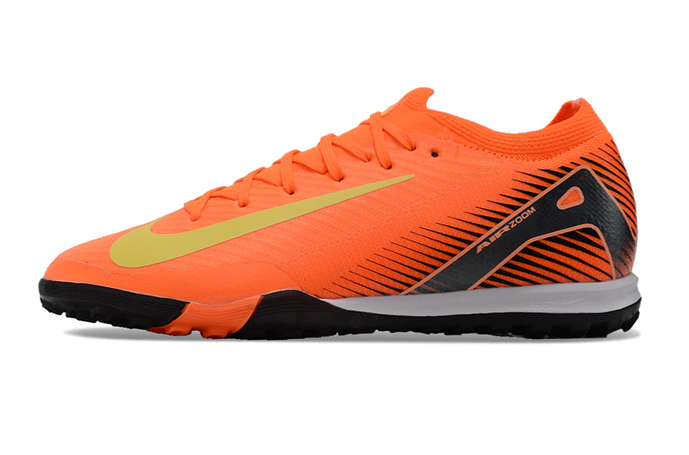 Chuteira Nike Mercurial Vapor 16 Elite Society - Preto/Laranja