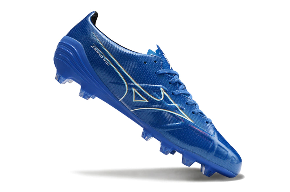 Chuteira Mizuno Alpha Japan FG - Azul