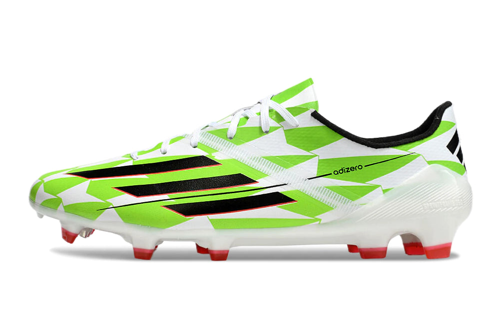 Chuteira Adidas F50 X Campo - Branco/Verde/Preto