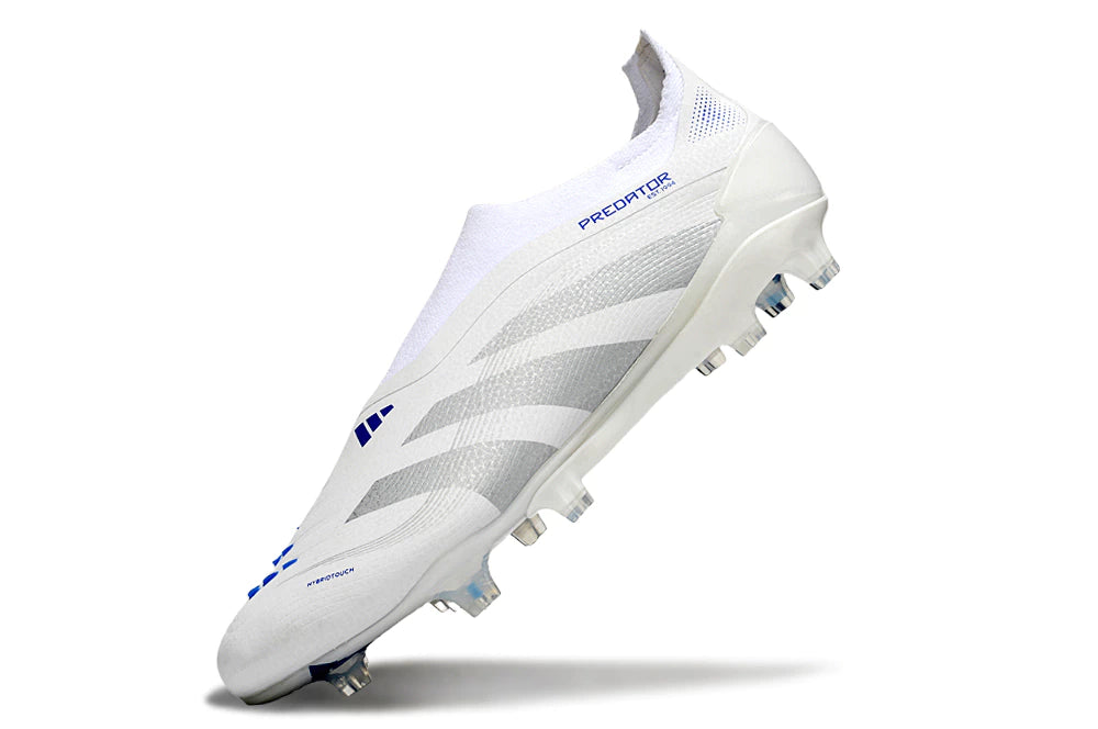 Chuteira Adidas Predator Elite 25 Laceless Campo "Polar Victory Pack"